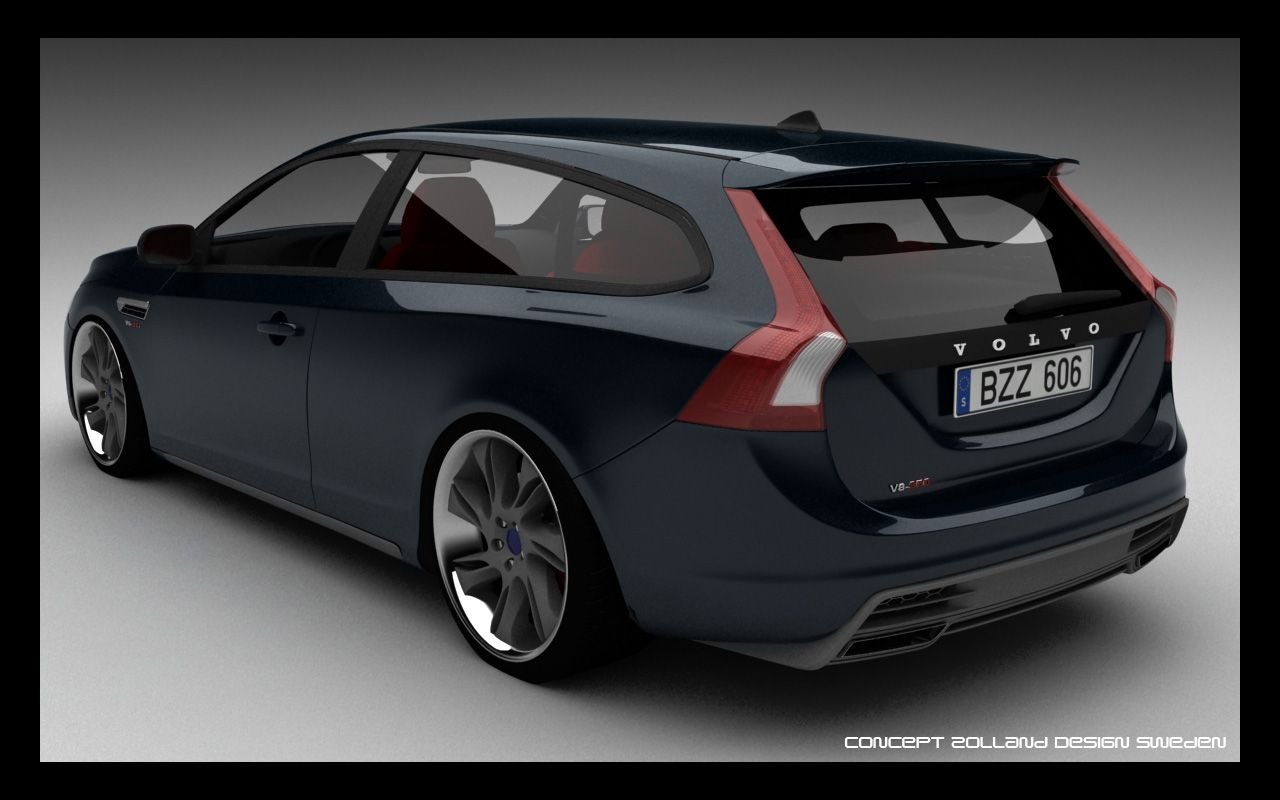 2014 Zolland Design Volvo V60 V8 Two Door Estate Concept - Black - 1 - 1280x800 - Wallpaper.jpg